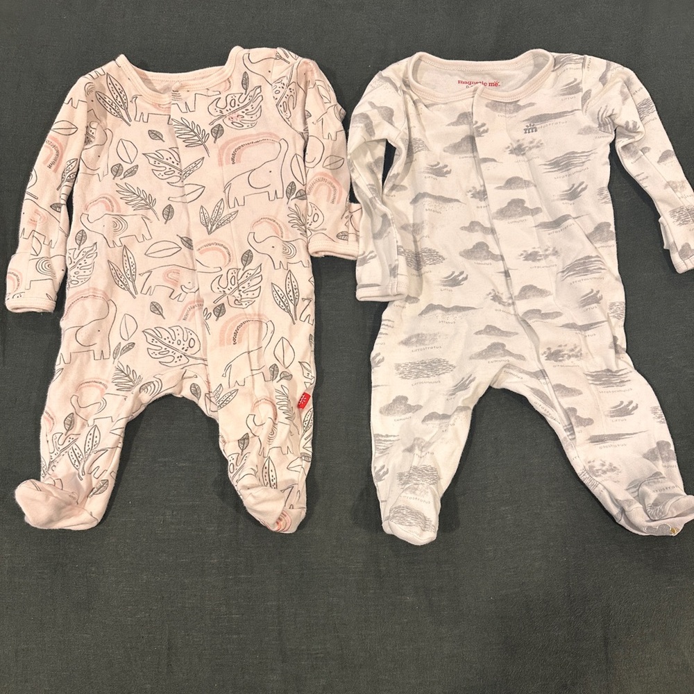 Magnetic Me Baby Onesie - Pair